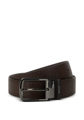 Boggi Milano reversible leather belt - Brown