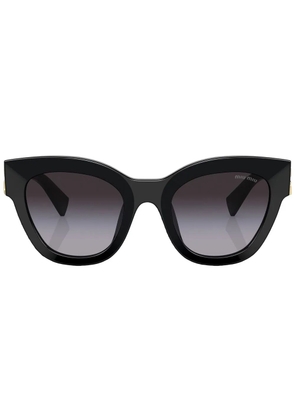 Miu Miu Eyewear cat-eye gradient-lens sunglasses - Black