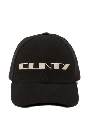 Rick Owens DRKSHDW logo-embroidered baseball cap - Black