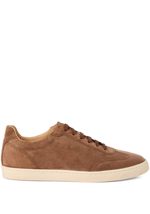 Brunello Cucinelli suede sneakers - Brown