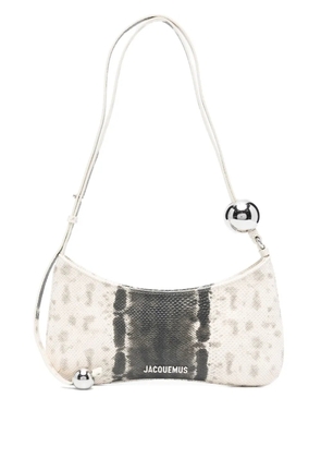 Jacquemus The Bisou Perle ball-embellished shoulder bag - Neutrals