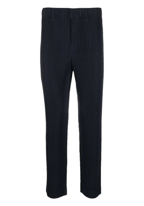 Homme Plissé Issey Miyake Basic straight-leg trousers - Blue