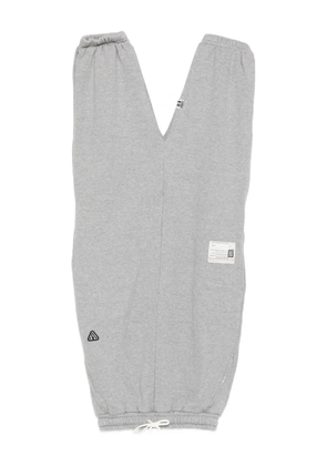 Maison MIHARA YASUHIRO reversed cotton dress - Grey