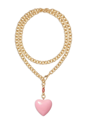 Roxanne Assoulin Puffy Heart necklace - Gold