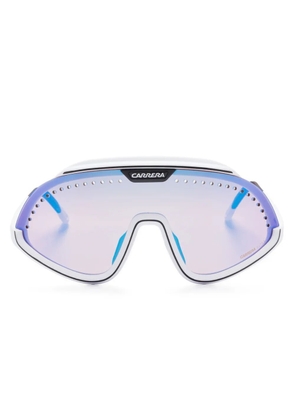 Carrera logo-print sunglasses - White
