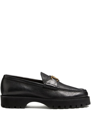 Valentino Garavani VLogo Signature buffalo loafers - Black