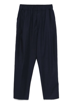 Laneus poplin trousers - Blue