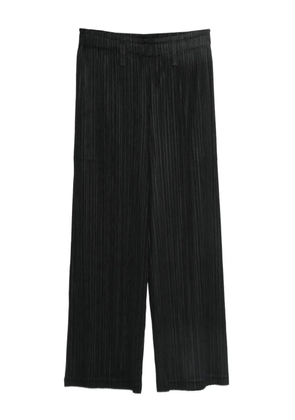 Pleats Please Issey Miyake pleated trousers - Black