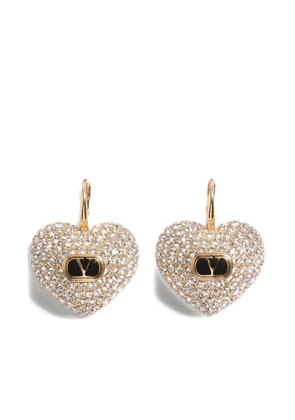 Valentino Garavani Couer Royal earrings - Gold