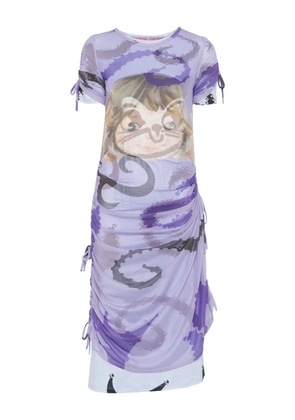 Chopova Lowena Ballast midi dress - Purple