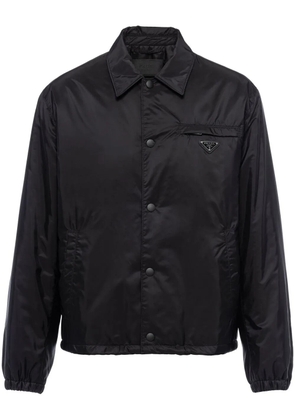 Prada Re-Nylon shirt jacket - Black