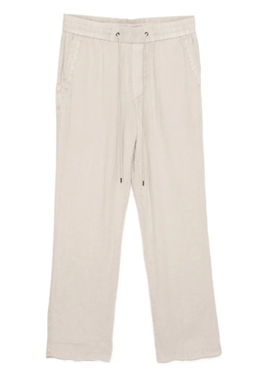 James Perse linen straight-leg trousers - Neutrals
