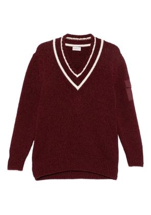 Moncler V-neck sweater - Red