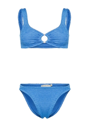 PARAMIDONNA Irina seersucker bikini - Blue