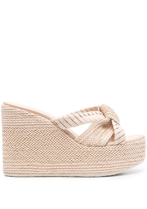 Casadei 130mm Formentera wedges - Pink