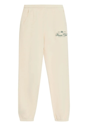 Sporty & Rich Fitness Club track pants - Neutrals