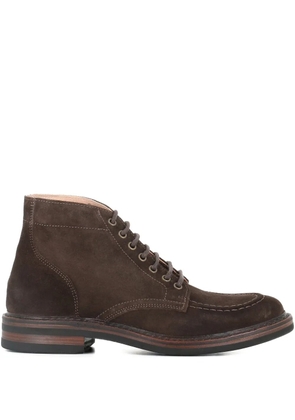 Astorflex Nuvo Flex lace-up suede boots - Brown