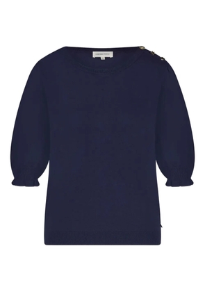 Fabienne Chapot ruffle-detailing T-shirt - Blue