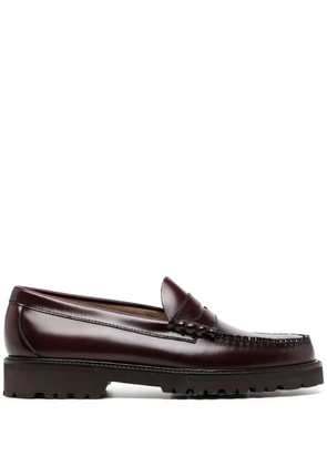 G.H. Bass & Co. Larson slip-on loafers - Red