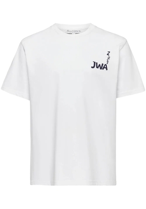 JW Anderson JWA slogan-print T-shirt - White