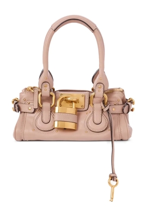 Chloé small Paddington leather tote bag - Pink
