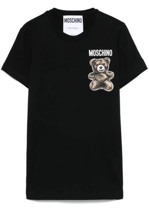 Moschino Leo Teddy-print T-shirt - Black