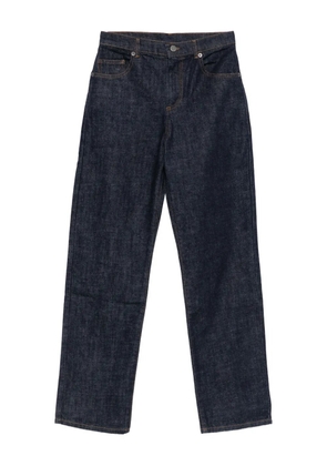 Soeur Barnabe logo-patch jeans - Blue