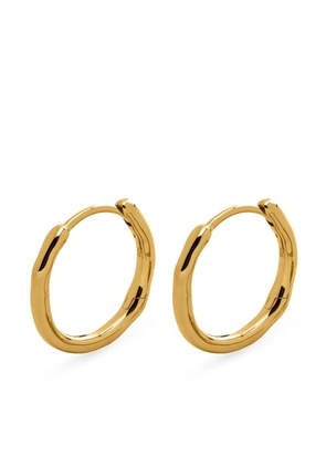 Monica Vinader Siren small hoop earrings - Gold