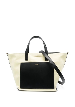 Jil Sander small Wander canvas tote bag - Yellow