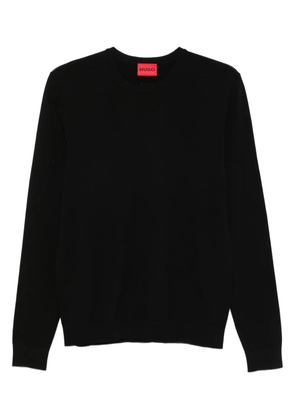 BOSS crew-neck sweatshirt - Black