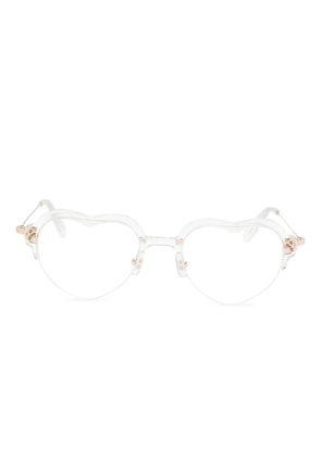 Megane and Me Carrie glasses - White