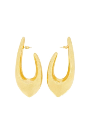 Panconesi oval drop earrings - Gold