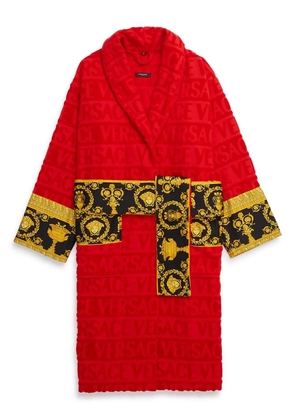 Versace I Love Baroque bathrobe - Red
