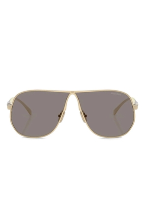 Miu Miu Eyewear pilot-frame sunglasses - Gold