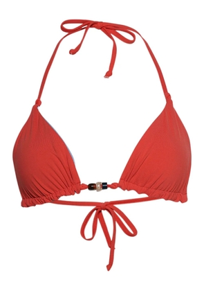 BOUND triangle beaded bikini - Red