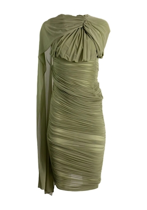 Magda Butrym draped midi dress - Green