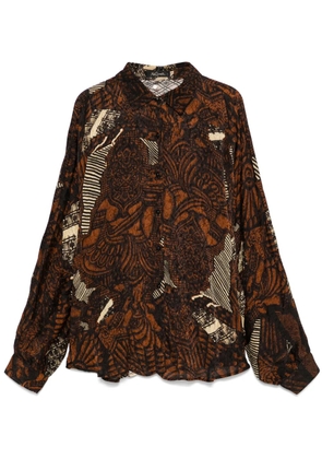 Mes Demoiselles Abyss shirt - Brown