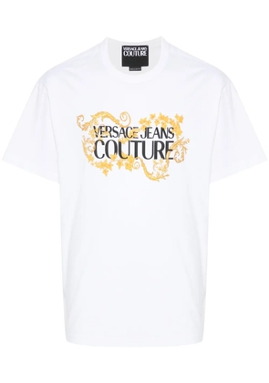 Versace Jeans Couture logo-print cotton T-shirt - White