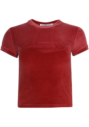 Alexander Wang logo t-shirt - Red