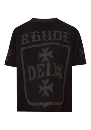 RHUDE graphic-print T-shirt - Black