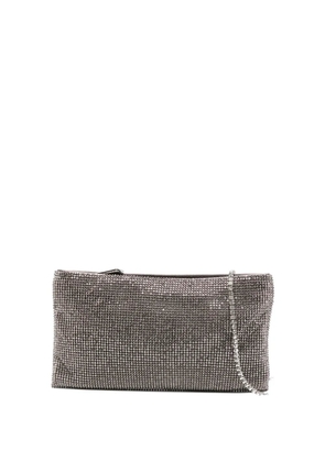 Benedetta Bruzziches La Petite Your Best Friend chain clutch - Silver