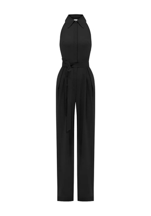 ANNAFOXY belted jumpsuit - Black