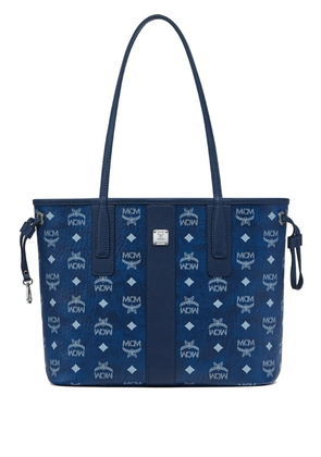MCM Small Liz monogram tote bag - Blue