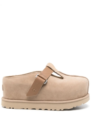 UGG suede slippers - Neutrals