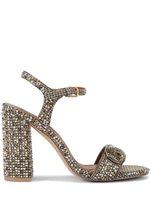 Kurt Geiger London 100mm Kensington Langley sandals - Neutrals
