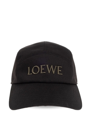 LOEWE logo-embroidered five-panel cap - Black