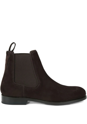 Kurt Geiger London Sloane suede chelsea boots - Brown