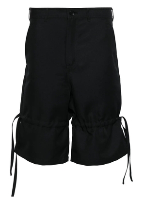 Comme Des Garçons Shirt wide-leg shorts - Black