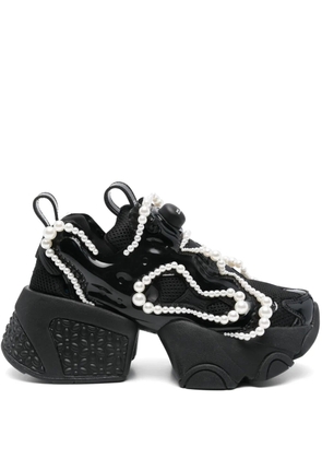 Noir Kei Ninomiya x Reebok pearl-embellished sneakers - Black