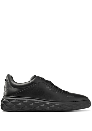 Jimmy Choo Diamond Maxi leather sneakers - Black